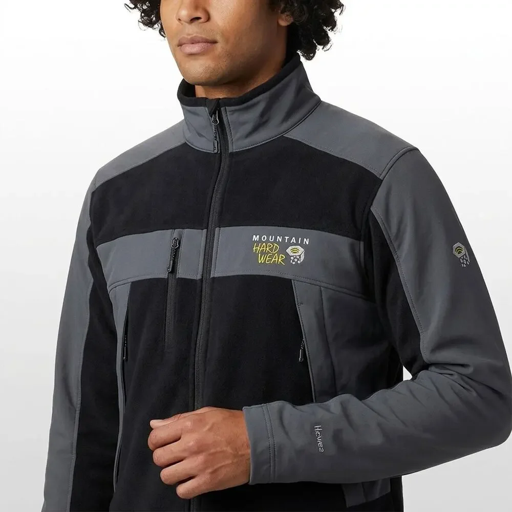 Mountain Hardwear Gray Colorblock Lightweight Jacket Men Size XL